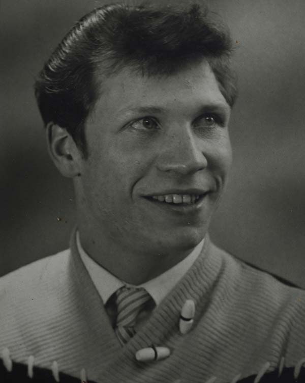 Tony White as a young man.