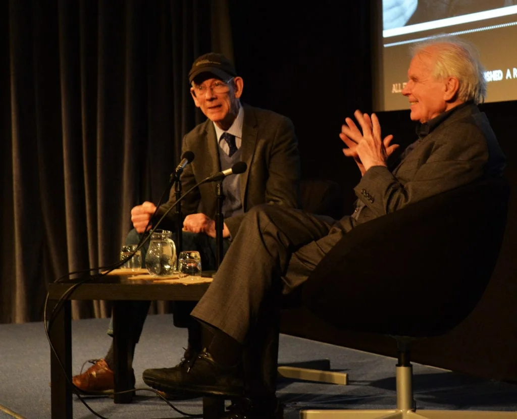 Slapstick Festival 2018 16 Kevin Brownlow David Robinson © David Nelson 1024x830 1
