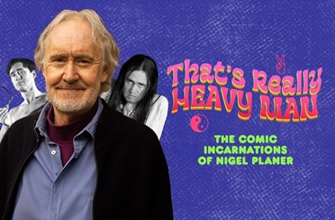 The comic incarnations of Nigel Planer