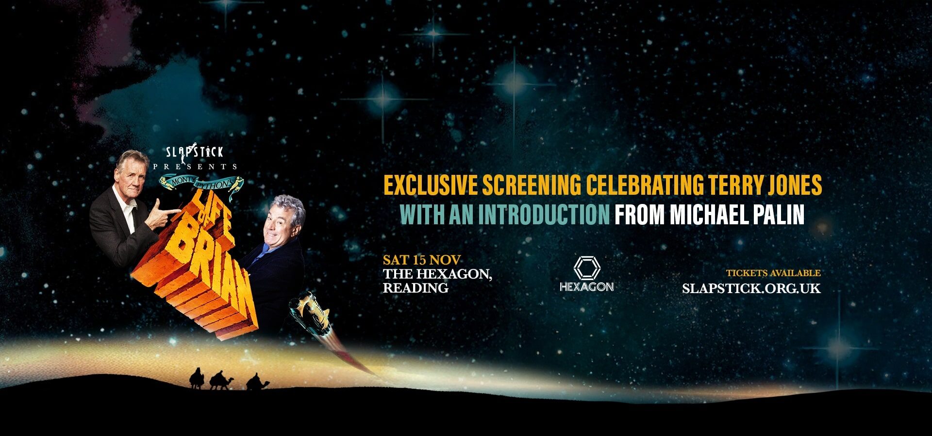 Slapstick LifeOfBrian Socials Website Banner min