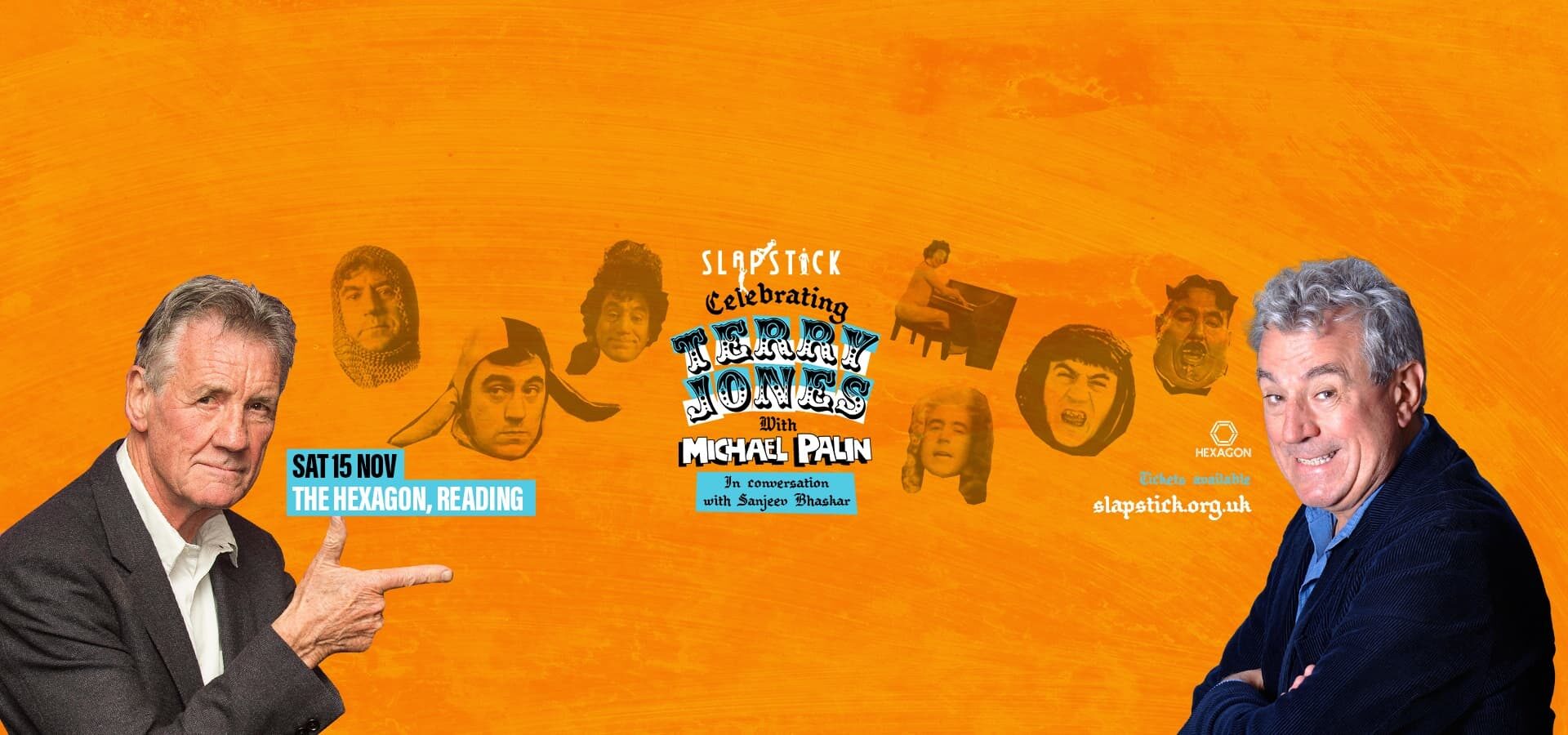 Slapstick TerryJones Website Banner