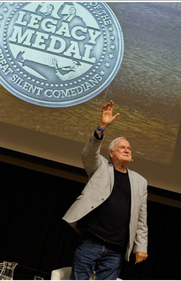 Slapstick Legacy Medal 3 John Cleese slapstick festival (2)