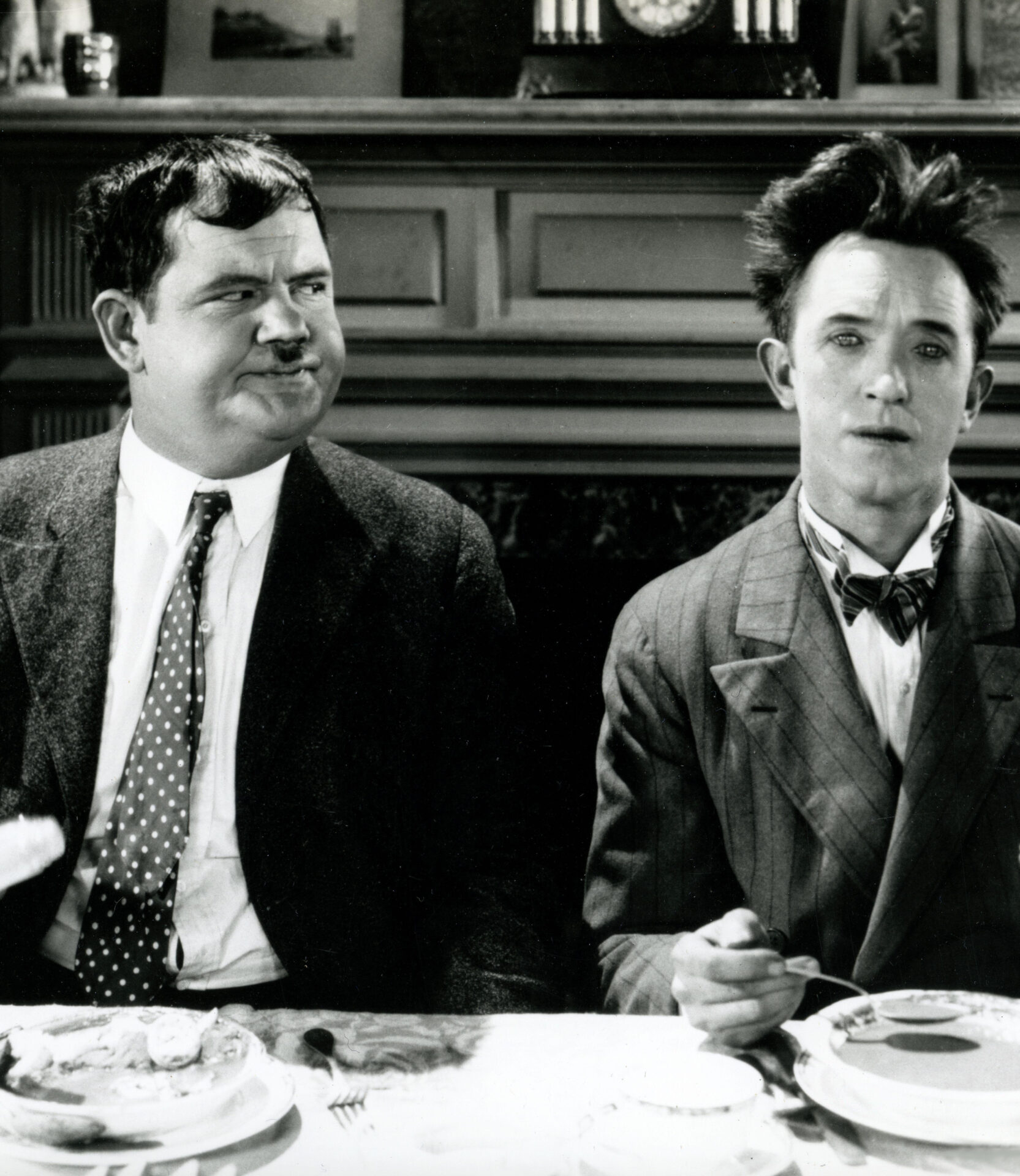 Laurel & Hardy in 4K portrait